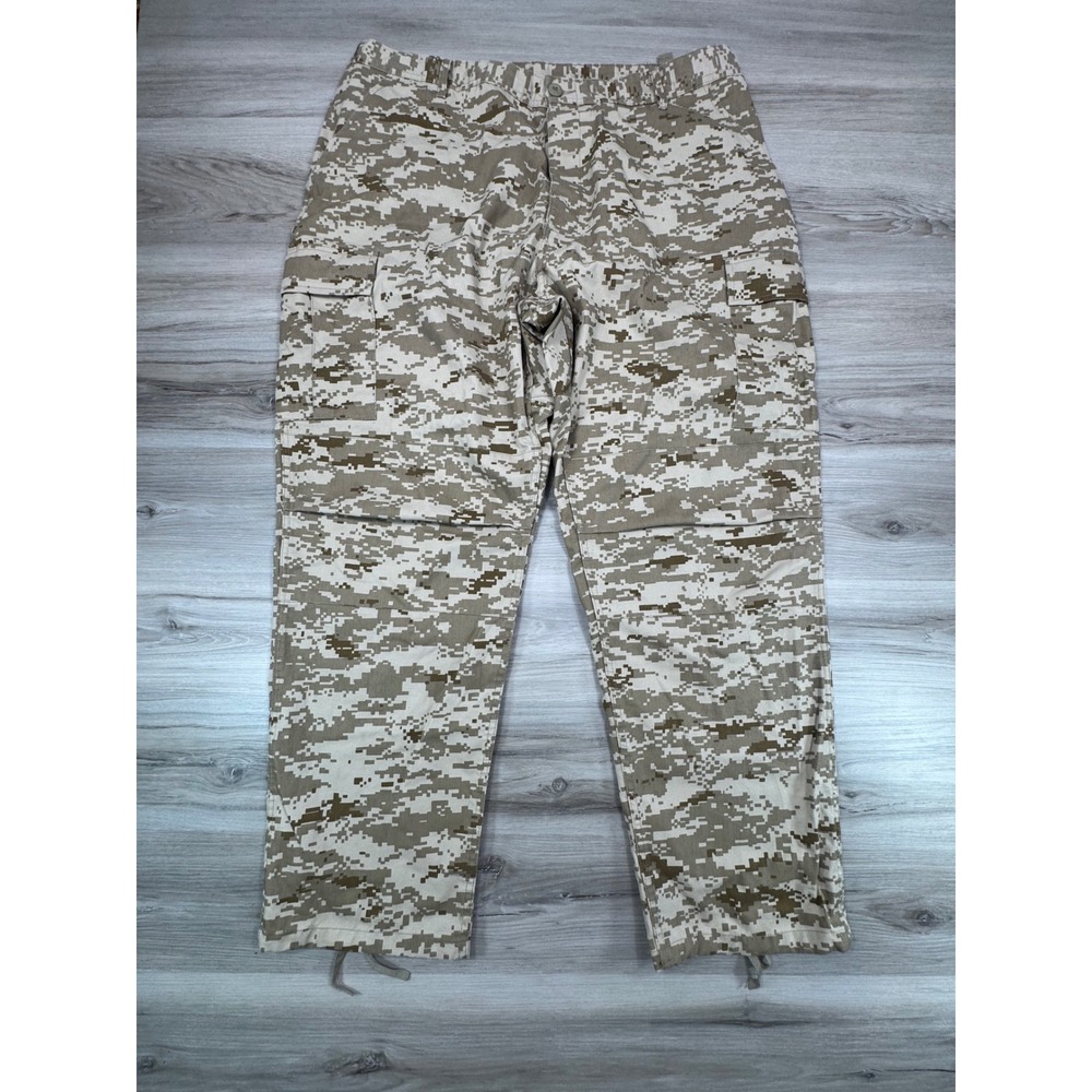 Rothco Mens XXL Regular Desert Digital Camo BDU Cargo Pants 1227-0429-KP-0704